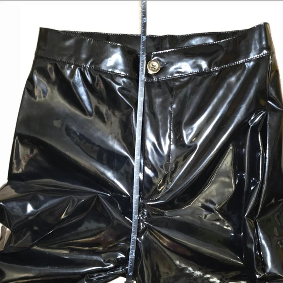 Faux Leather High Waisted Pants in Black - Extra Small - NWOT - Picture 6 of 14